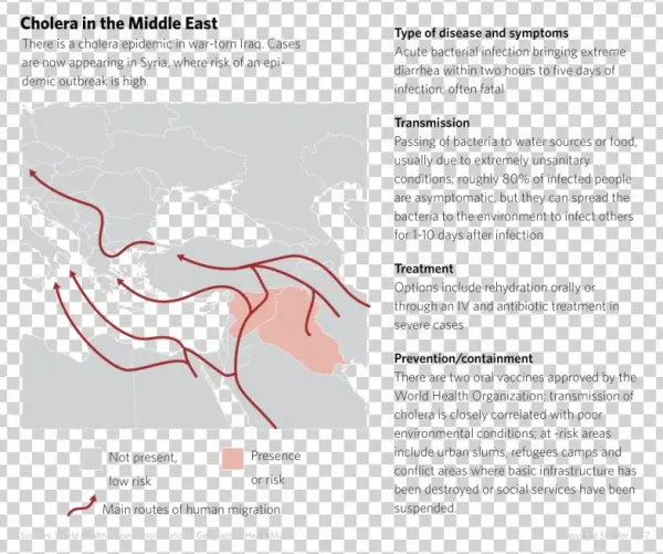 Cholera In The Middle East - Cholera