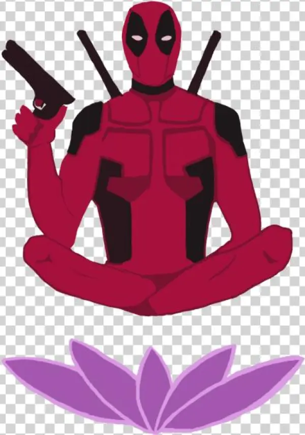 Illustration By Kimberly Decker - Deadpool