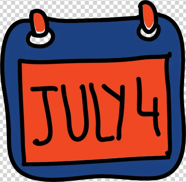 Independence Day Icon - 日历 可爱