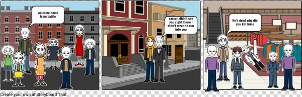 Julius Caesar - Cartoon