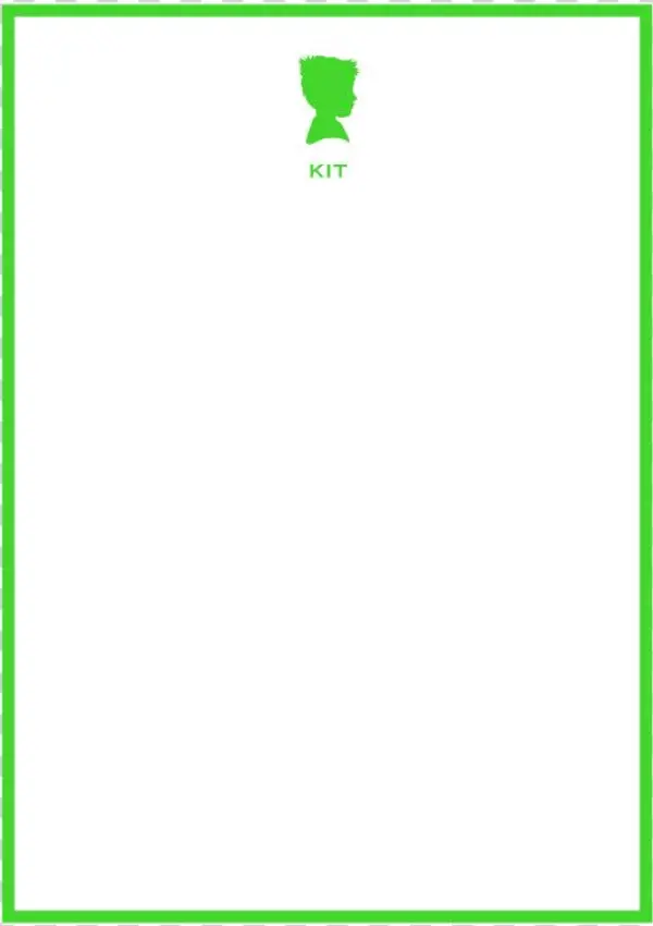 Letterhead-green - Green