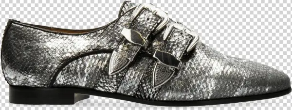Monks Scarlett 12 Snake Silver Buckle - Sneakers