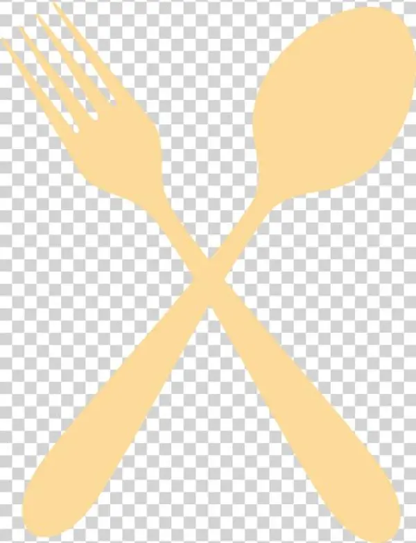 Munkáink - Applicable Pun Crossed Fork And Spoon Dining Restaurant