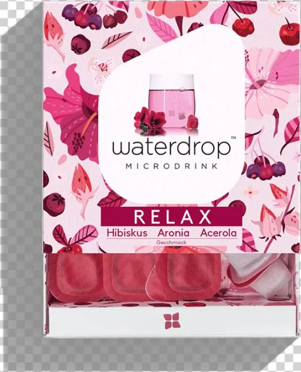 Relax - 12 Pack - Waterdrop Microdrink
