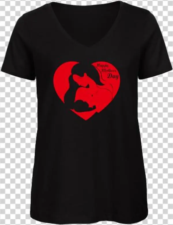 T-shirt Happy Mothers Day - Cartoon