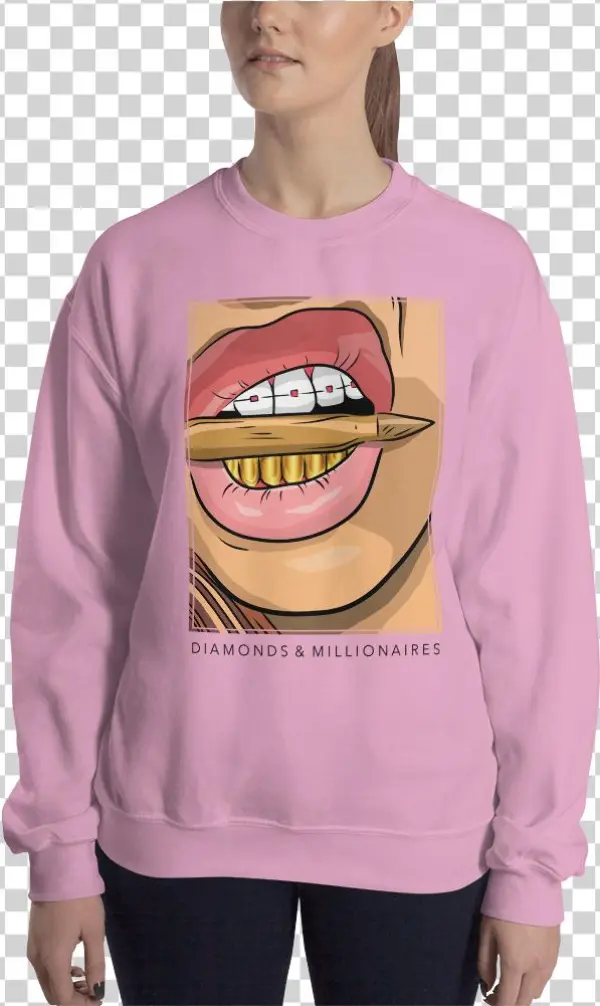 Bm Dm Mockup Front Woman Light Pink