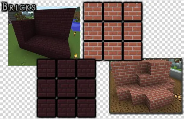 Bricks - Minecraft