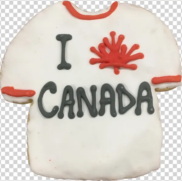 Canada Jersey Sugar Cookie - Label