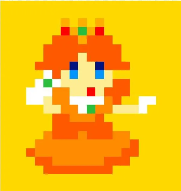 Daisy Mario Maker - Illustration