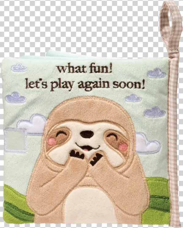 Douglas Baby Sloth Soft Activity Book