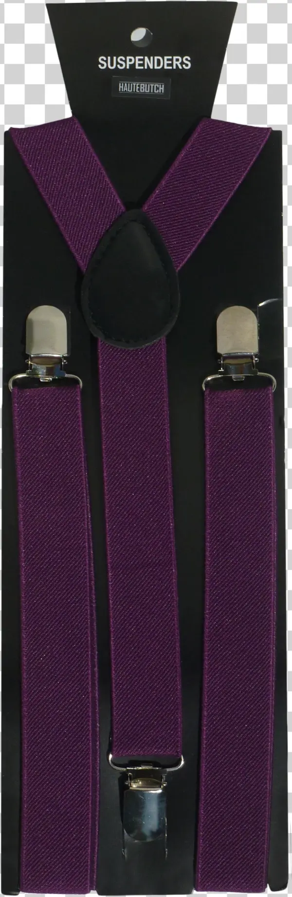 Eggplant Suspenders - Makeup Brushes