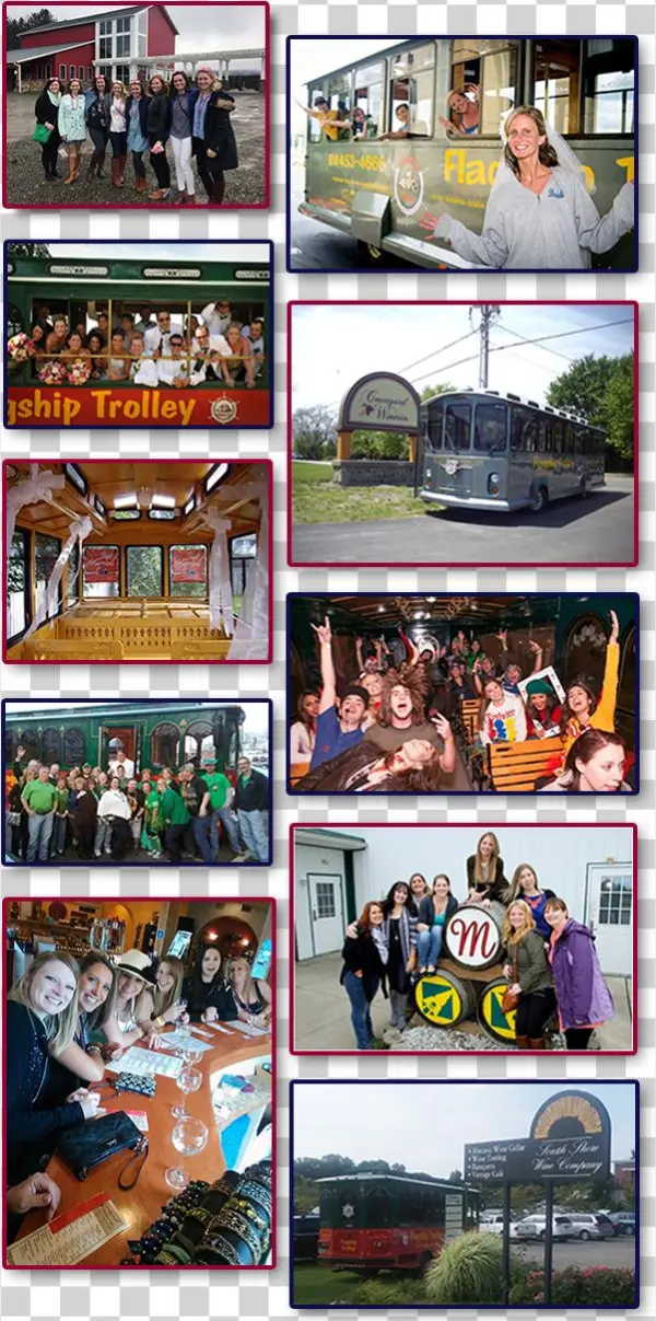 Flagship Trolley Contact Form - Collage