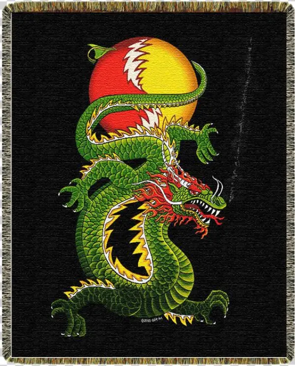 Grateful Dead Dragon Blanket