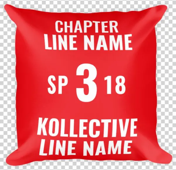 Kappa Mcmxi Line Pillow