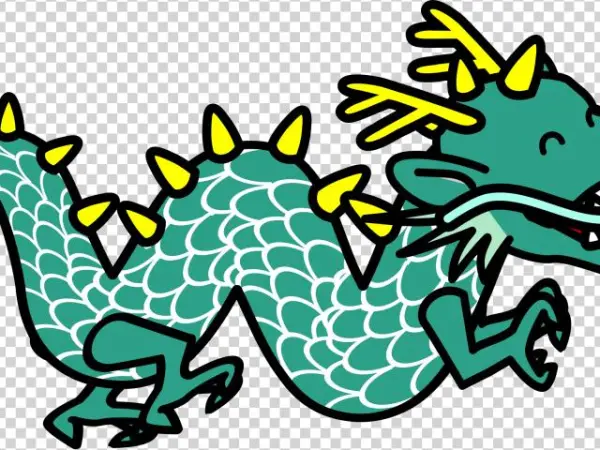 Komodo Dragon Clipart Simple Cartoon
