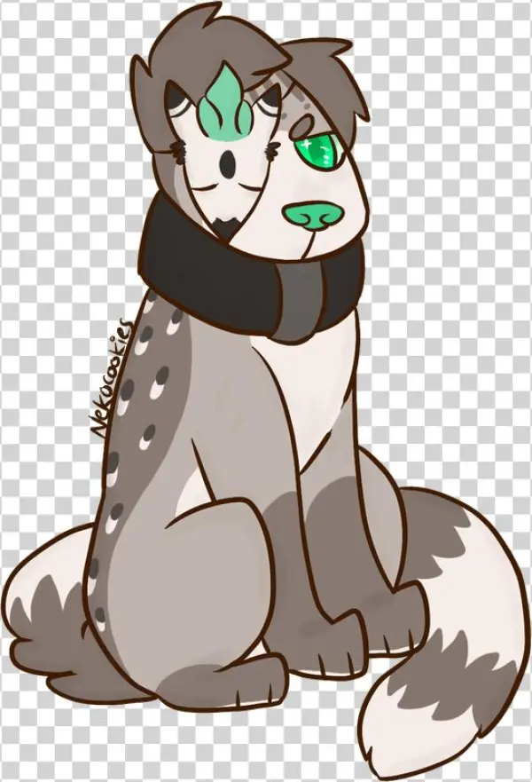 Pitbull X Fox Mask Spirit Personality - Cartoon