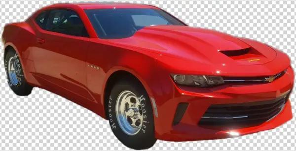 Red 2016 Copo 350 Sc Camaro - Mercedes Slc Rojo Mate