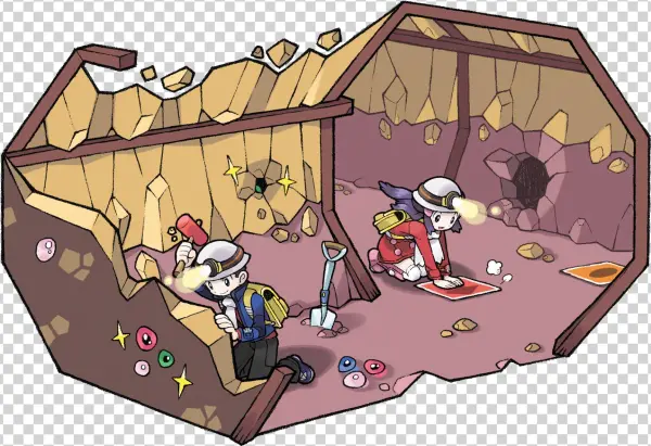 Sinnoh Underground - Pokemon Underground