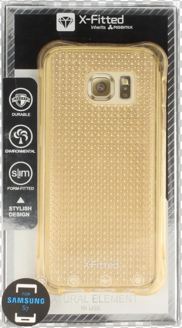 X-fitted Shockproof Case Samsung S7 G930 Golds7zsg - Smartphone