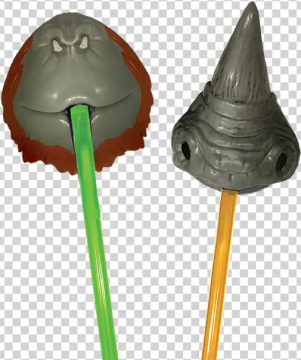 Animal Snout Straws - Cake Decorating