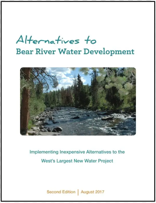 Bear River Alternatives Paper Hard Copy