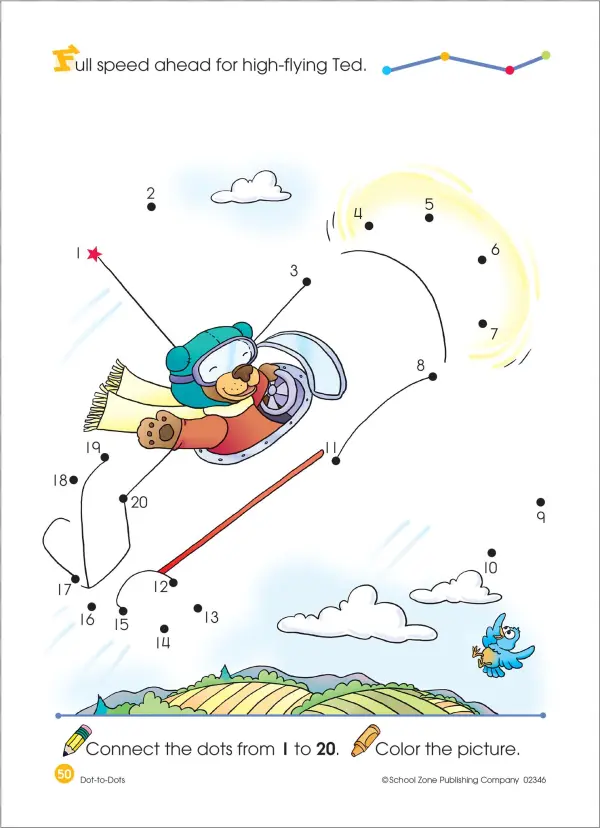 Dot To Dots Deluxe Edition Activity Zone Workbook Makes - Dot-to-dots [book]