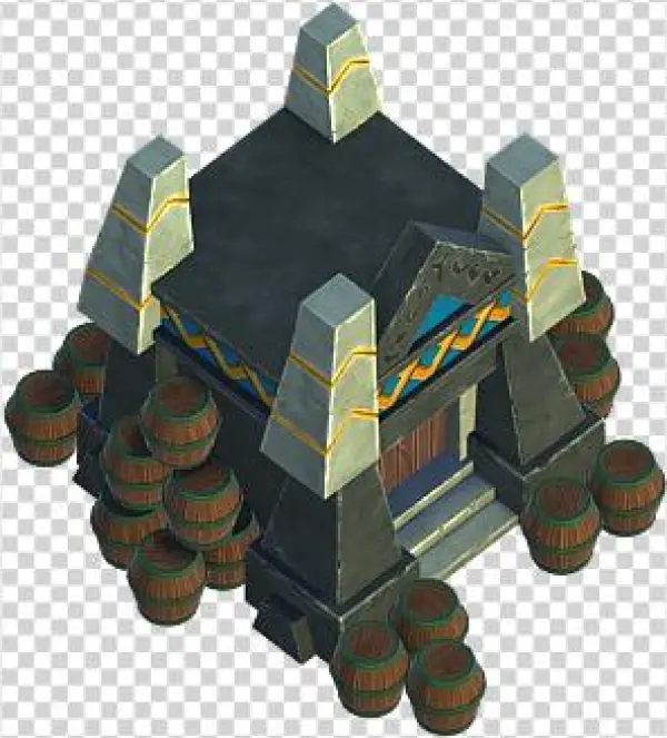 Dwarf Healing Building Level09 Building