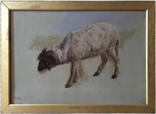Frederick Goodall - Sheep