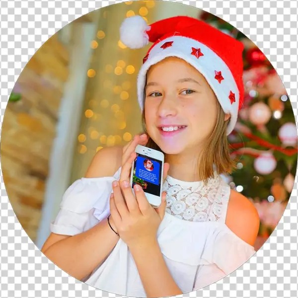 Girl With Texts