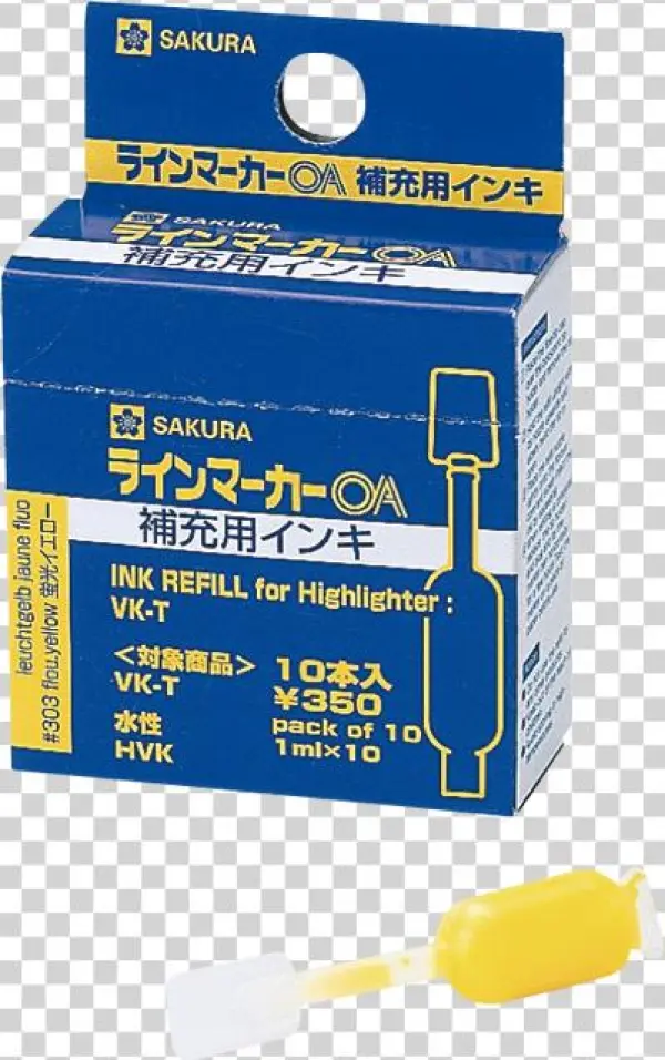 Ink For Sakura Line Marker - Sakura Color Fluorescent Pen Line Marker Oa2 Vk-t #329