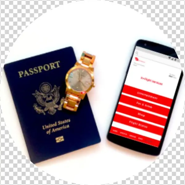 Mobile App - Brambleandbeene Double Passport Wallet Cover, Bride