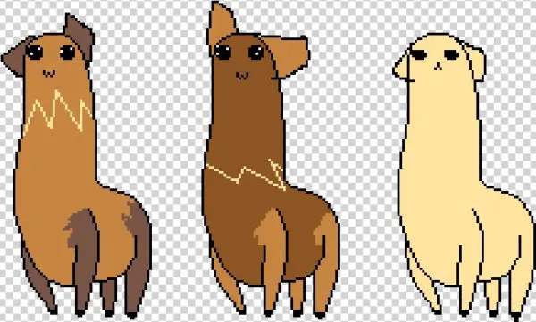 Pixilart Cute Ugh Lama