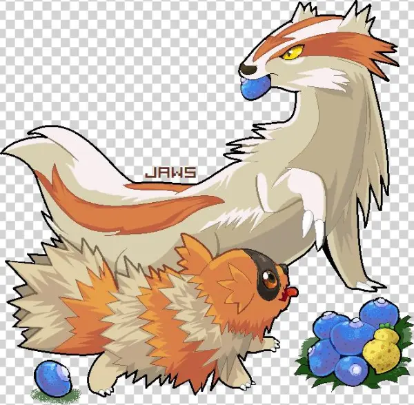 Png - Shiny Zigzagoon And Linoone