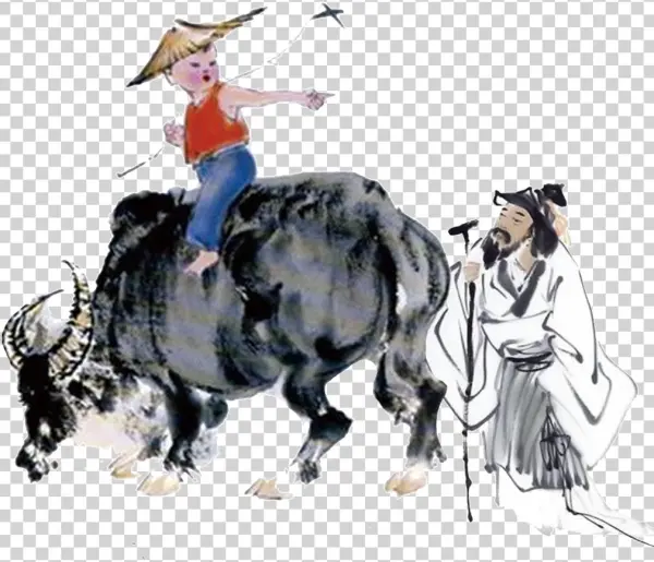 Qingming Festival Shepherd Boy And Poet Transparent - 清明 节 的 诗