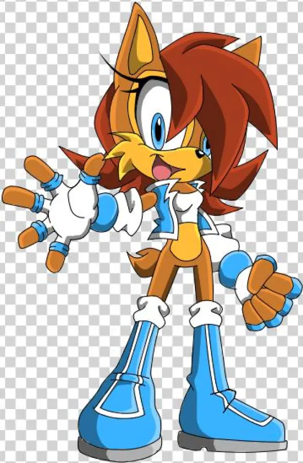Sonic Team Sally By Karlight Kera Gatchi - Cartoon