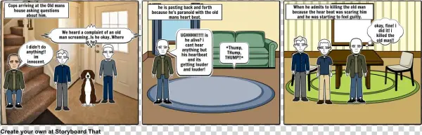 St Person Story Board - Cartoon