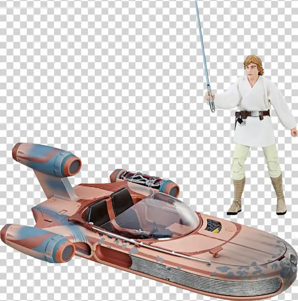 Star - Star Wars The Black Series Luke Skywalker Landspeeder