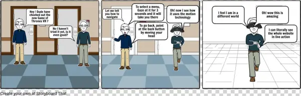 Virtual Reality - Cartoon