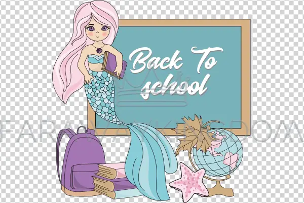 1 September School Vector Illustration