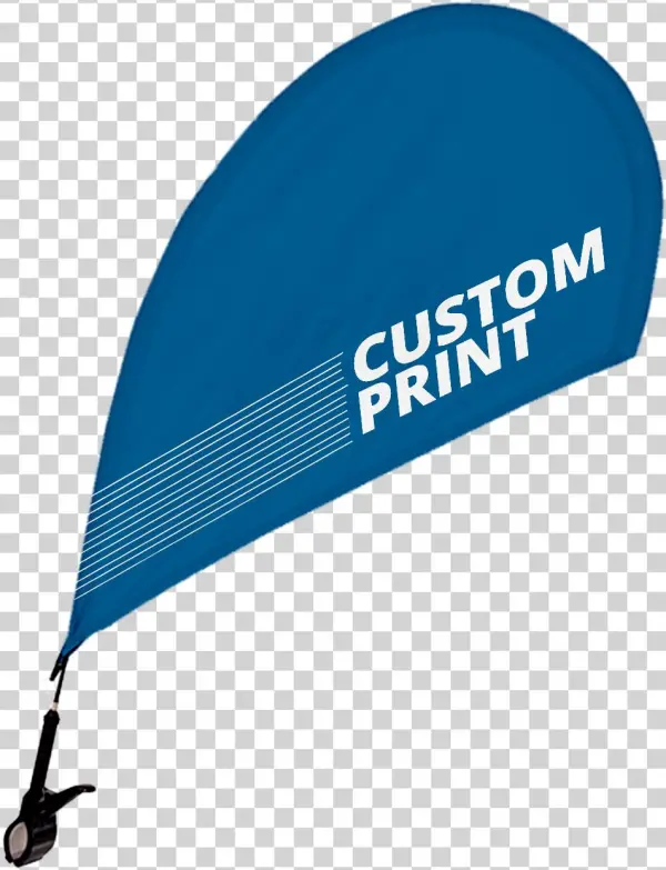 Custom Clip Teardrop Flag