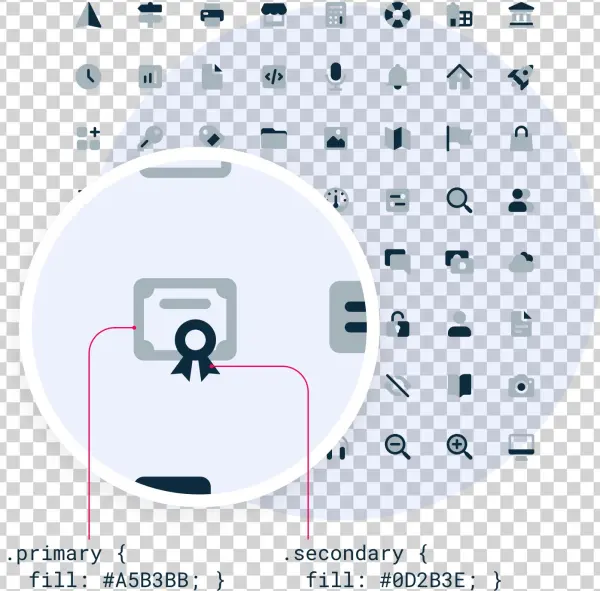 Custom Illustrated Icons