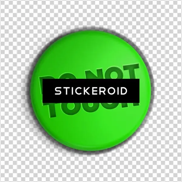 Do Not Touch Button