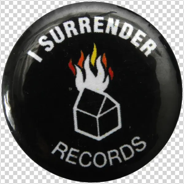 I Surrender Records Logo Pin $0
