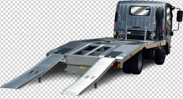 Isuzu Grafter Green Car Transporter