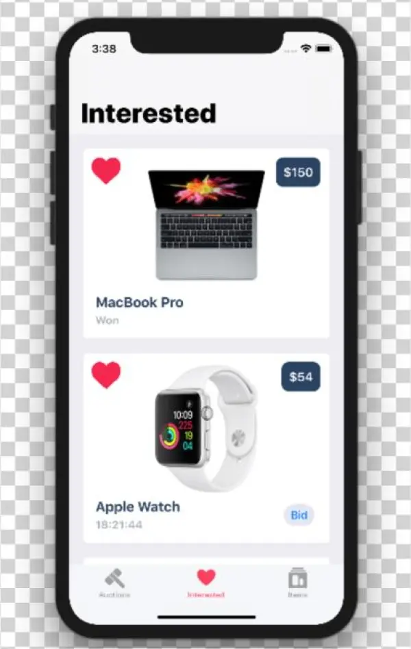Mobile App - Track