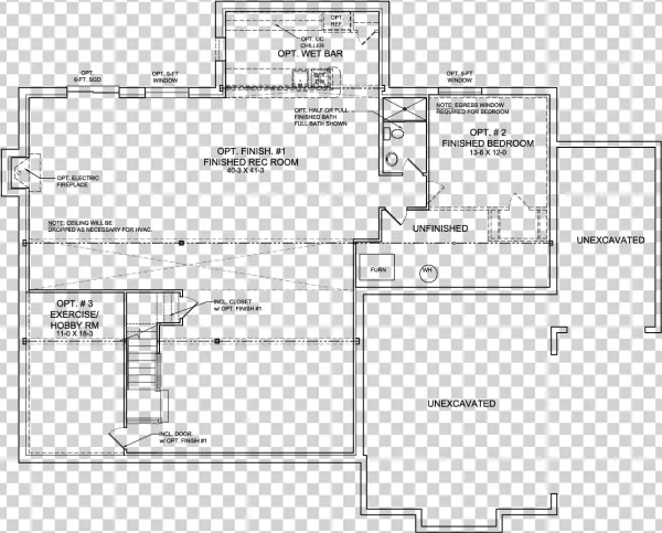 Optional Finished Lower Level