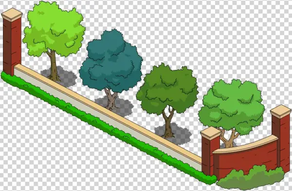 Small Springfield Heights Entrance, Small Springfield