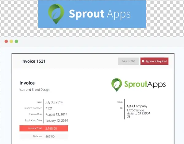 Sprout Invoices Add-on For Wp E Signature