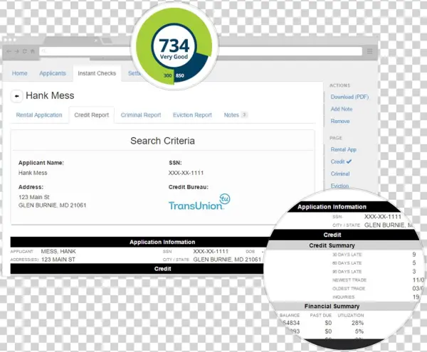 Transunion Fico Credit Report