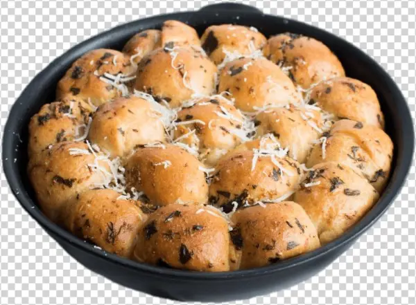 Dough Balls Topped With Cheese